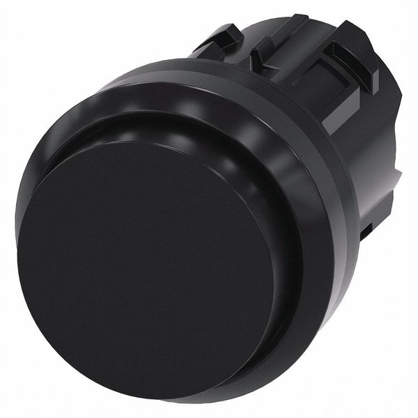 Push Button Operator, Black, Plastic Bezel