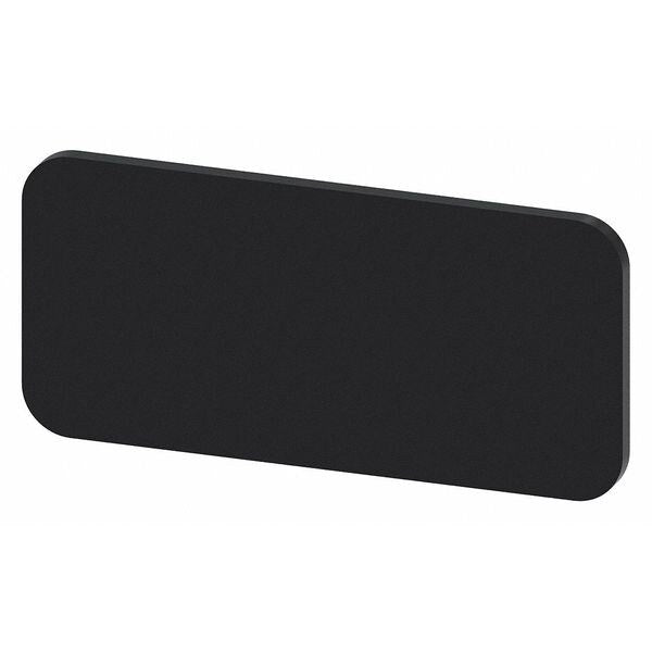 Legend Plate Holder, Rectangular, Plastic
