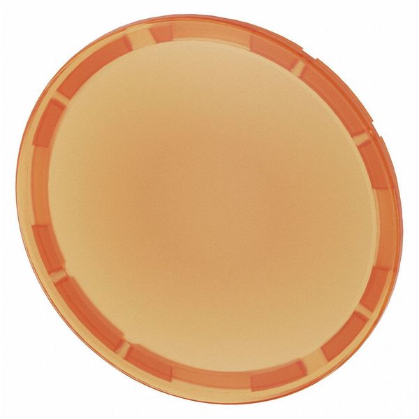Flat Bottom, 22 mm, Amber