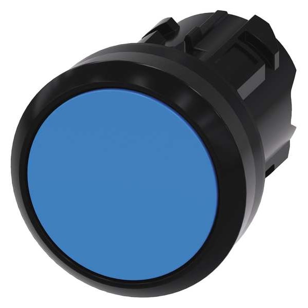 Push Button Operator, Blue, Plastic Bezel