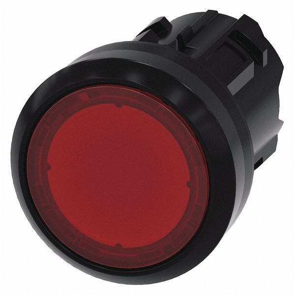 Illuminated Push Button Operator, 22 mm, Red