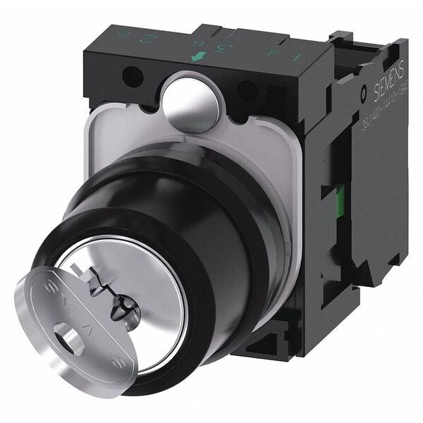 Non-Illuminated Selector Switch, 1NO, Silver