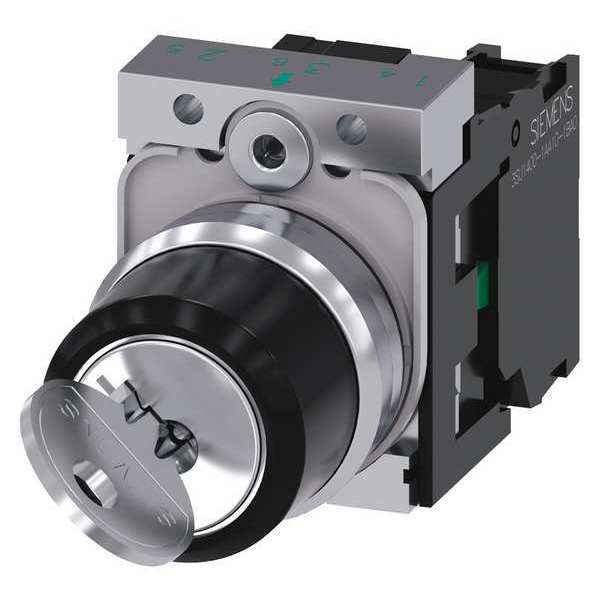 Non-Illuminated Selector Switch, 1NO, Silver