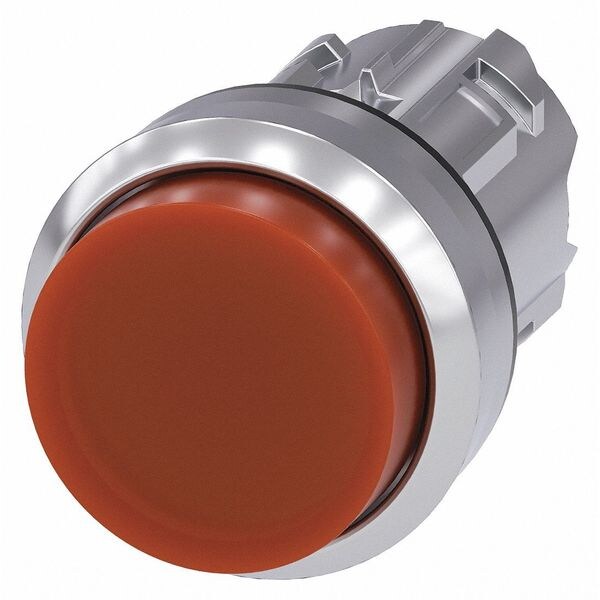 Illuminated Push Button Operator, 22 mm, Amber