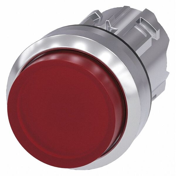 Illuminated Push Button Operator, 22 mm, Red