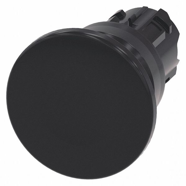 Push Button Operator, Black, Plastic Bezel