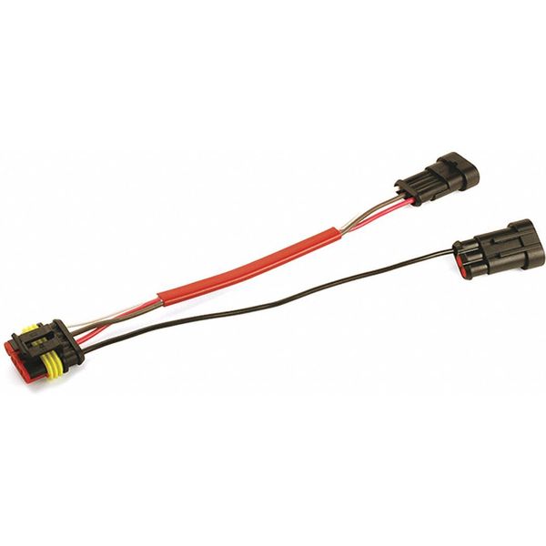 ADAPTER HARNESS, 3-PIN AMP TO 4-PIN AMP