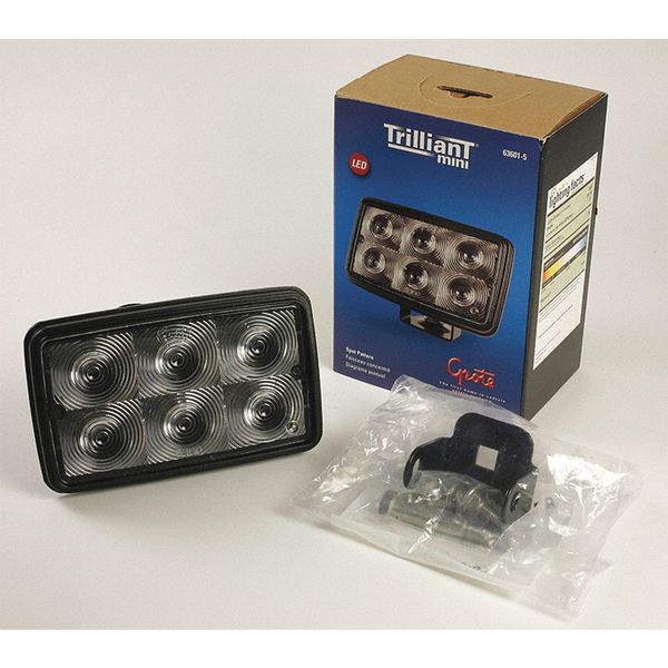 CLEAR, WORK LAMP, LED, SPOT PATTERN, RETAIL