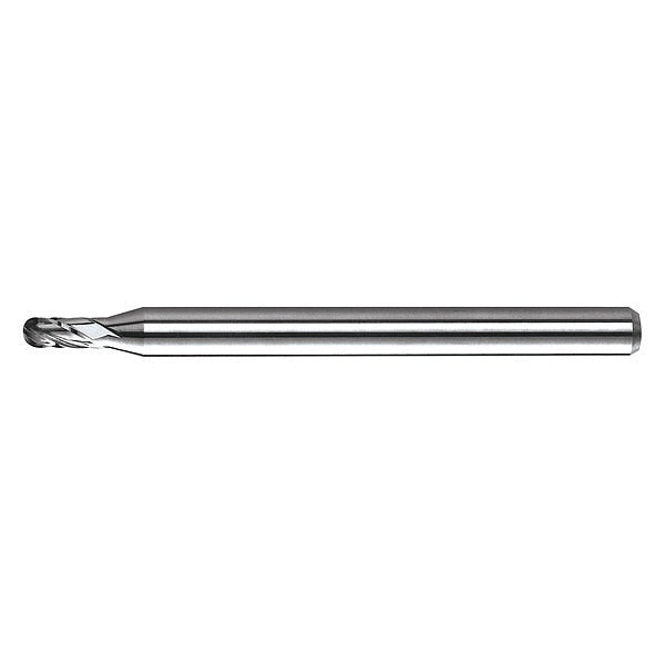 Ball End Mill, Carbide, 0.0240