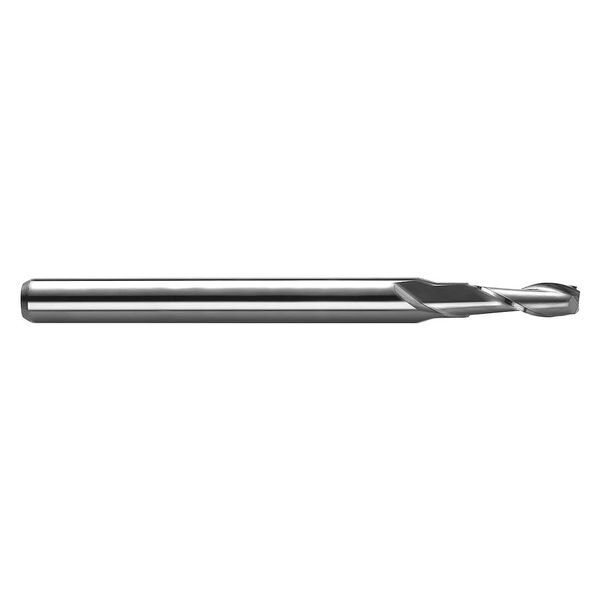 Corner Radius End Mill, Carbide, 2.500
