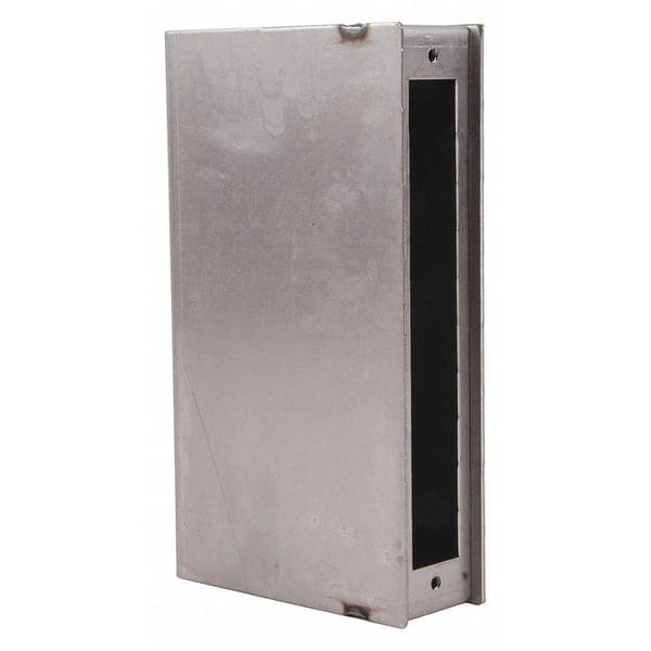 Weldable Gate Box, Silver, 2-3/8
