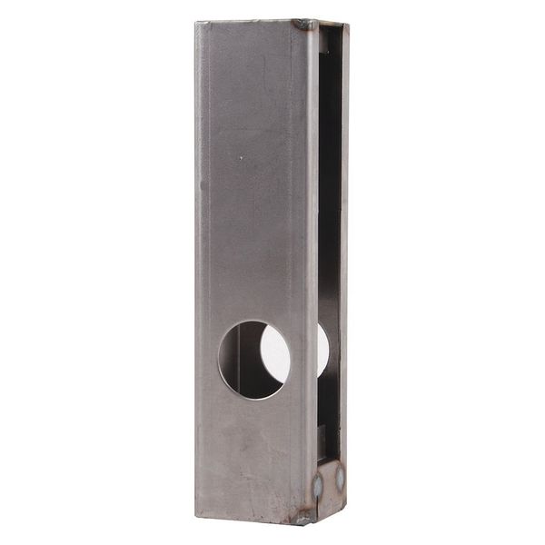 Weldable Gate Box, Silver, 2-3/8