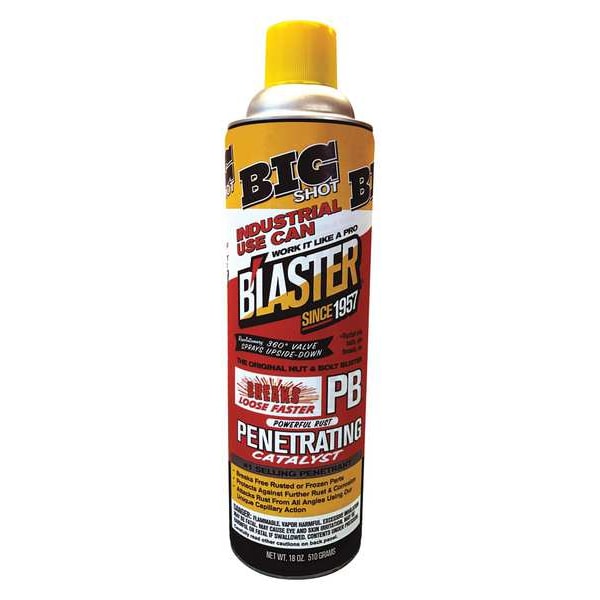 Penetrating Lubricant, Aerosol Can, 18 oz, 0Â° to 120Â°F, Petroleum Distillates
