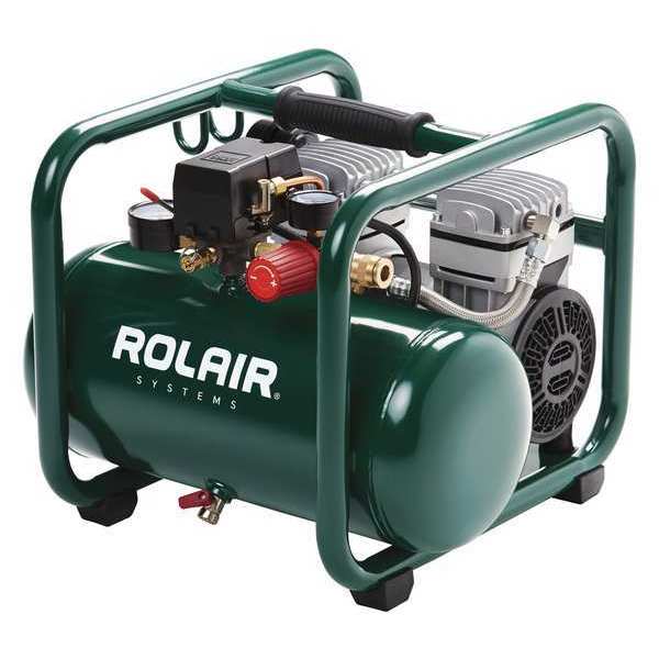 Portable Air Compressor, Oil Free, 1.00 HP