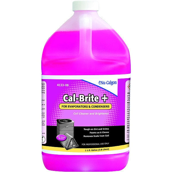 Coil Cleaner, Liquid, 1 gal, Pink