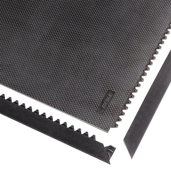 Female Mat Ramp Border Rubber 3 ft 2 in 1/2 in