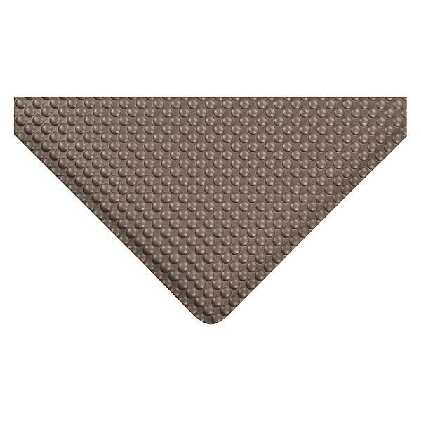 Antifatigue Runner, Black, 72 ft. L x 4 ft. W, Vinyl Surface With Dense Closed PVC Foam Base