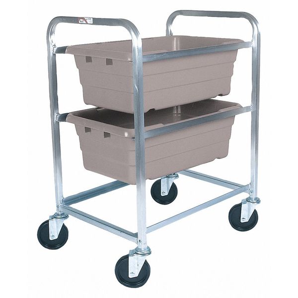 Tub Rack, 600 lb. Ld Cap., Aluminum Cart