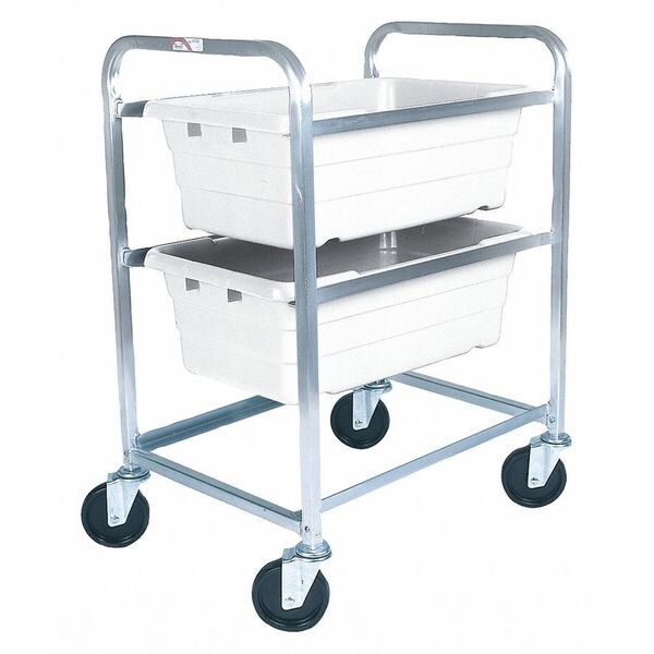 Tub Rack, 600 lb. Ld Cap., Aluminum Cart