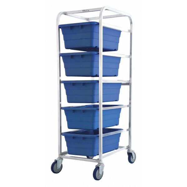 Tub Rack, 600 lb. Ld Cap., Aluminum Cart