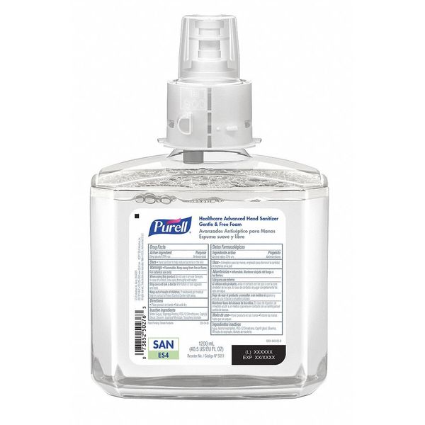 Healthcare Hand Sanitizer Foam 1200mL Refill for ES4, PK2