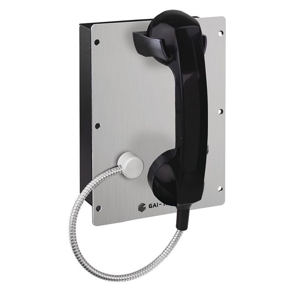 Telephone, VoIP/Ethernet, Gray, Flush Mount