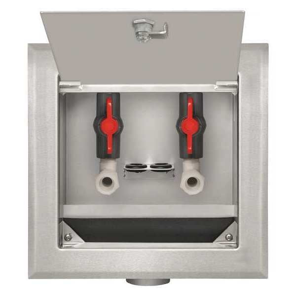 Dialysis Box Two Valves Locking Door