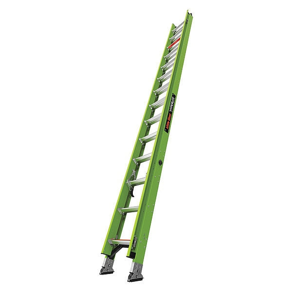 Fiberglass Extension Ladder, 375 lb Load Capacity