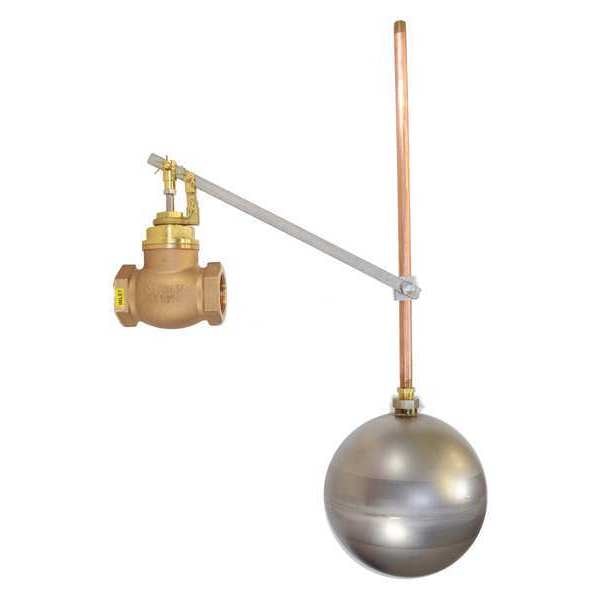 Float Valve, Bronze, FNPT, 100 psi, 1-1/4
