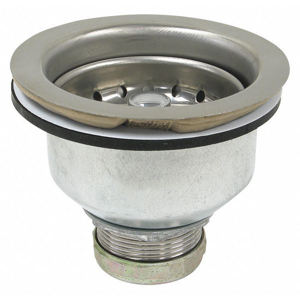 Strainer, Chrome, 4-1/2