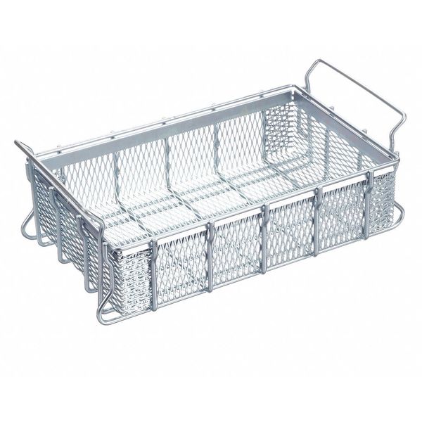 Natural Rectangular Parts Washing Basket, Steel