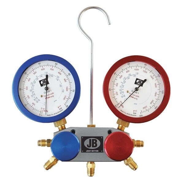 Mechanical Manifold Gauge Set, 5 Valves