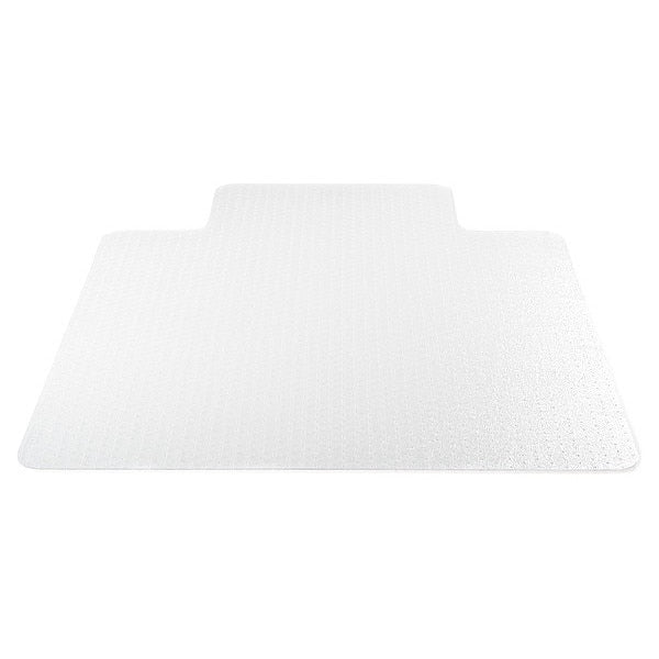 Chair Mat, Traditional Lip, Clear, Cleated