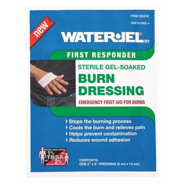 Burn Dressing, Sterile, Blue, 2