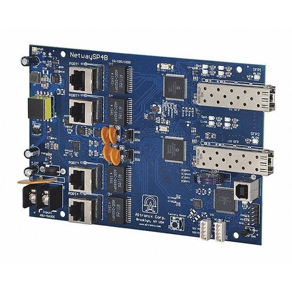 PoE Switch, Camera Inputs 4, Load 120W