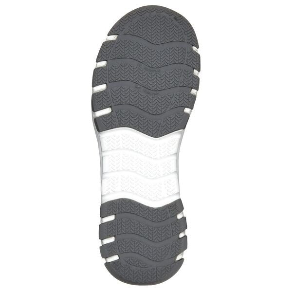 Work Shoes, 10 Size, Wht, Steel, Womens, PR