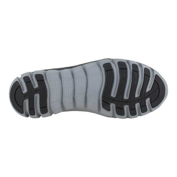 Work Shoes, 10 Size, Black, Alloy, Mens, PR