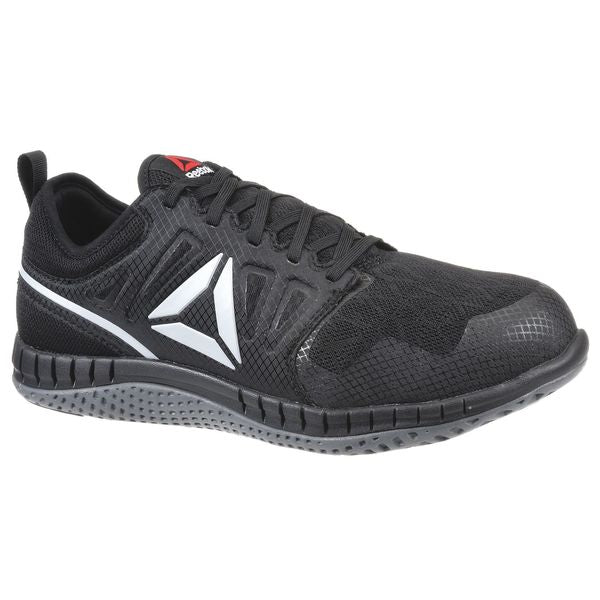 Work Shoes, 7-1/2 Size, Gray, Steel, Mens, P