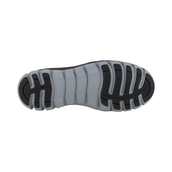 Athletic Style Work Shoes, 10, W, Black, PR