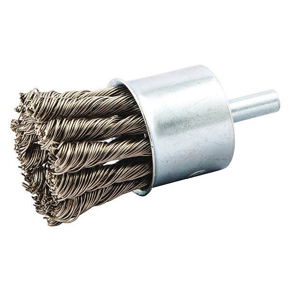 Knot Wire End Brush, Shank Size 1/4