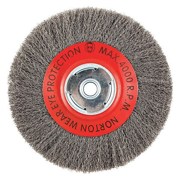 Wire Wheel Brush, Arbor Hole Mount