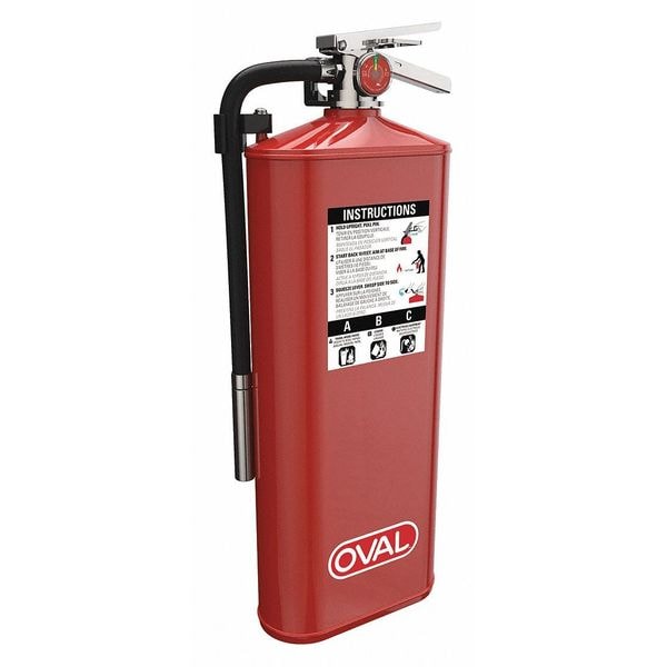 Fire Extinguisher, 4A:80B:C, Dry Chemical, 10 lb
