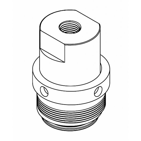 Hydrostatic Test Adapter, Material Metal