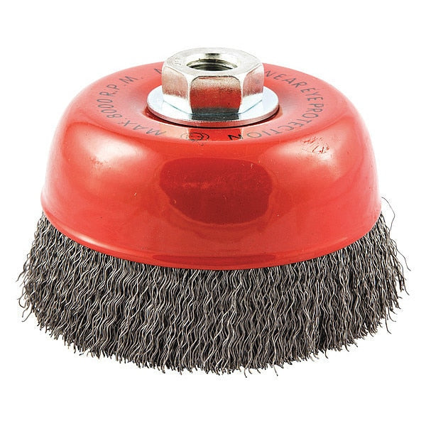 Crimped Wire Cup Brush, 1-3/8