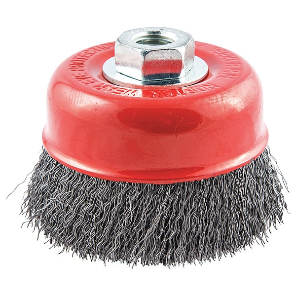 Crimped Wire Cup Brush, 1-1/8