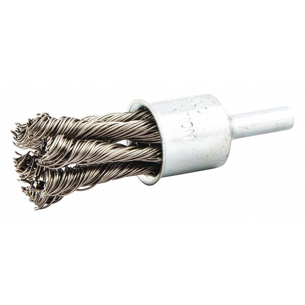 Knot Wire End Brush, Shank Size 1/4