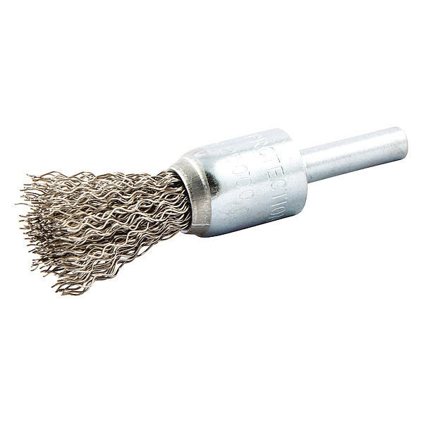 Crimped Wire End Brush, Shank Size 1/4