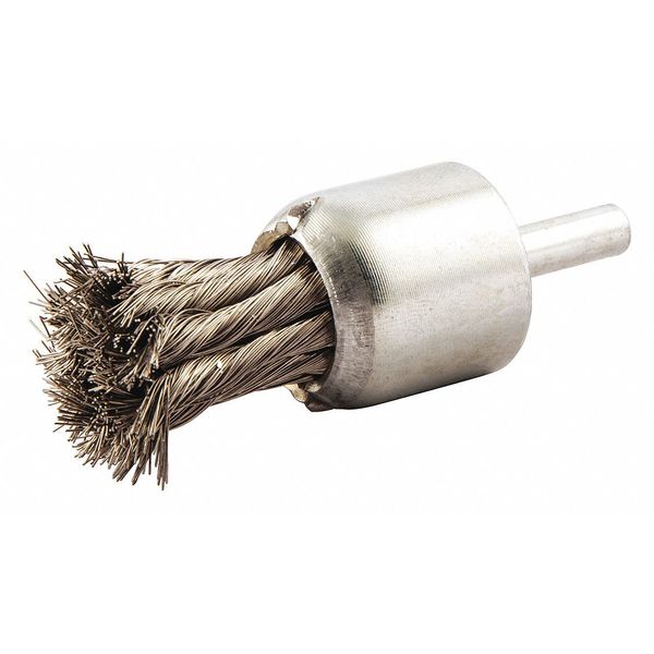 Knot Wire End Brush, Shank Size 1/4