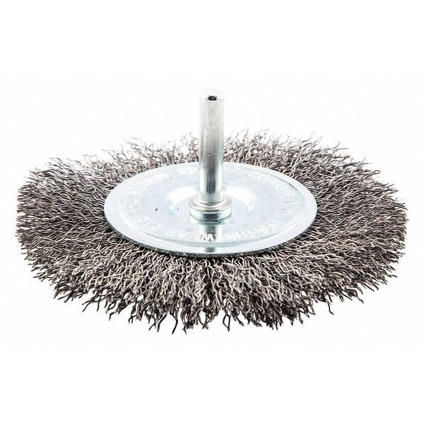 Wire Wheel Brush, Shank Mount, 1