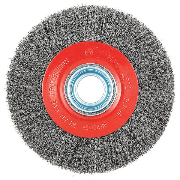 Wire Wheel Brush, Arbor Hole Mount